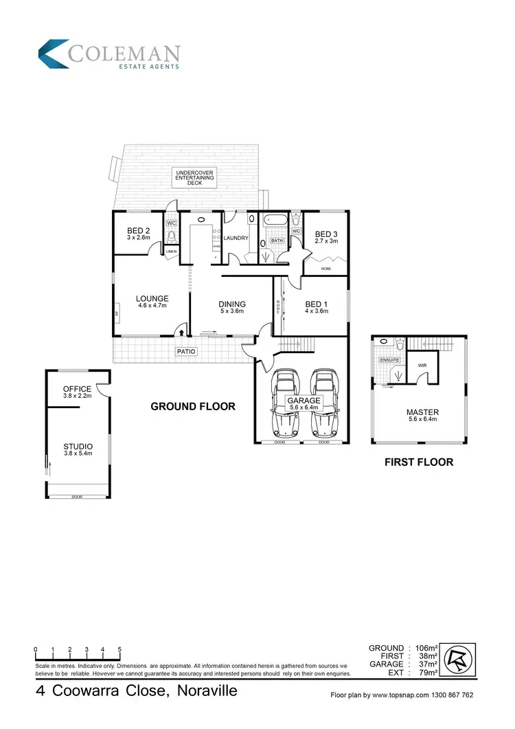 Floorplan of Homely house listing, 4 Coowarra Close, Noraville NSW 2263