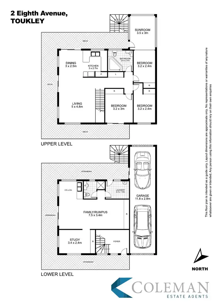 Floorplan of Homely house listing, 2 Eighth Avenue, Toukley NSW 2263