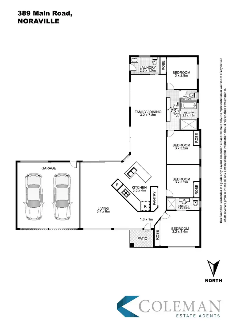Floorplan of Homely house listing, 389 Main Road, Noraville NSW 2263