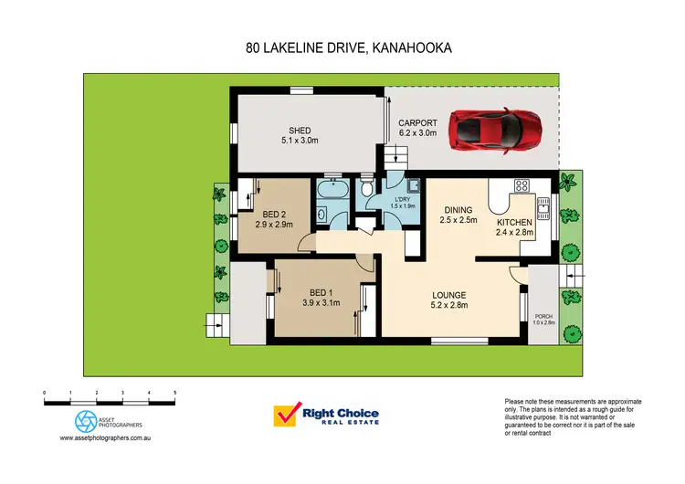 Floorplan of Homely villa listing, 80 Lakeline Drive, Kanahooka NSW 2530