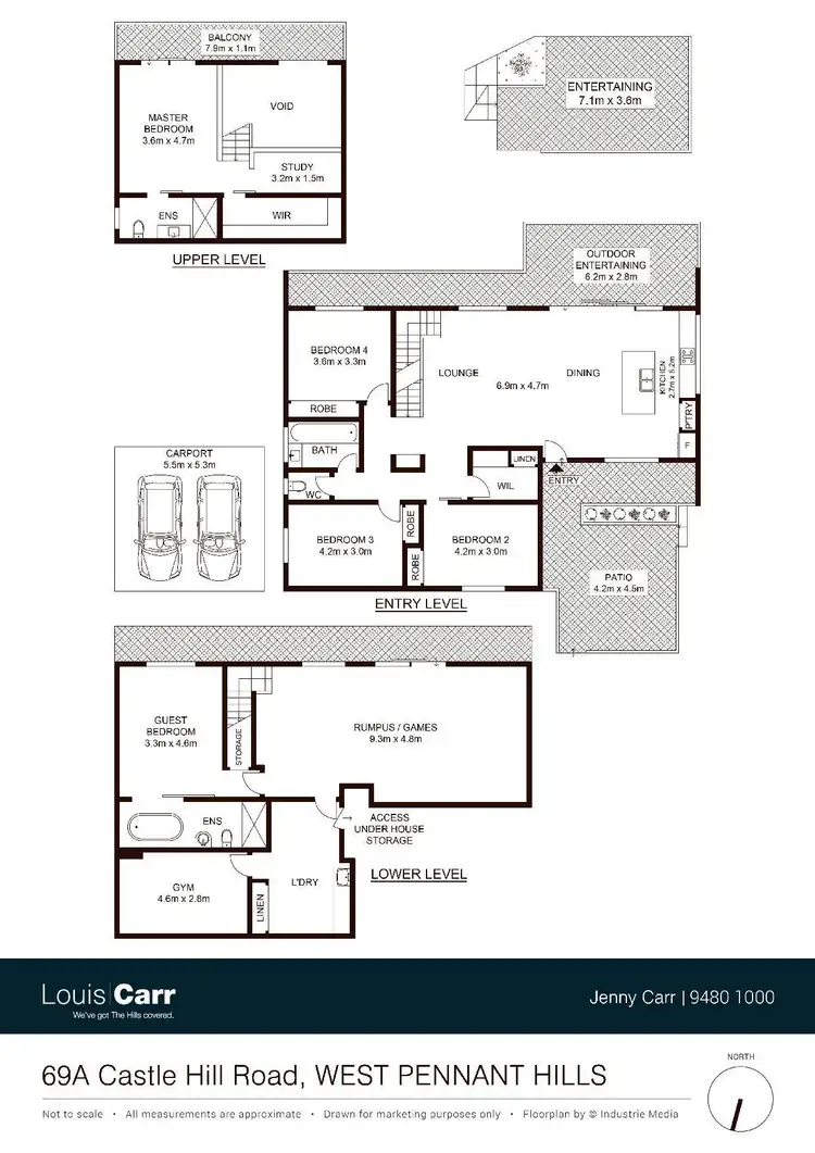 Floorplan of Homely house listing, 69A Castle Hill Road, West Pennant Hills NSW 2125