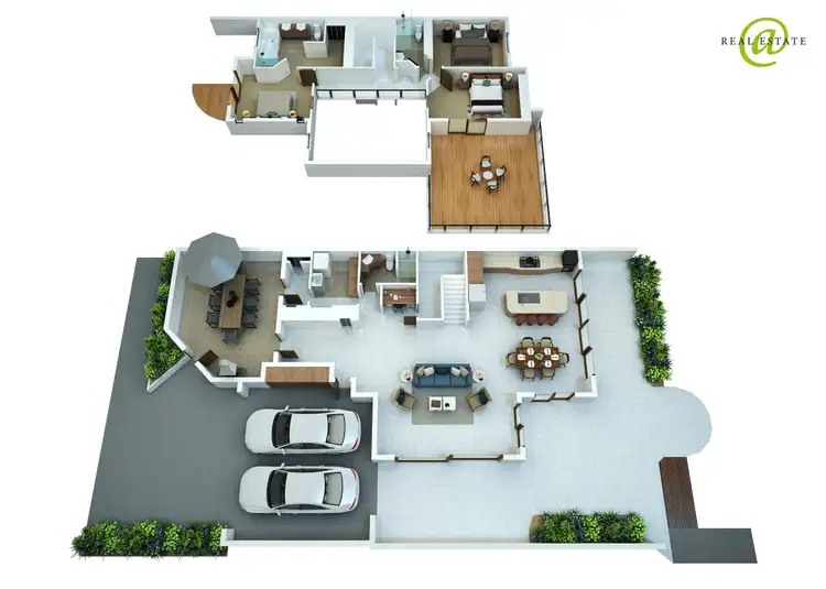 Floorplan of Homely house listing, 7 Bayside Way, Rosslyn QLD 4703