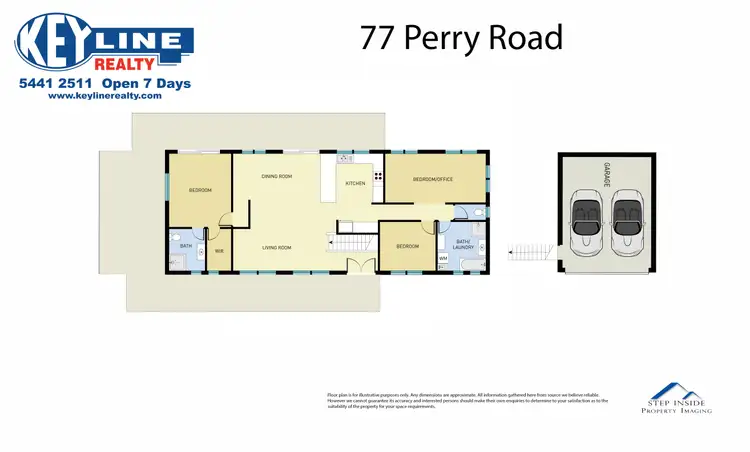 Floorplan of Homely house listing, 77 Perry Road, Image Flat QLD 4560