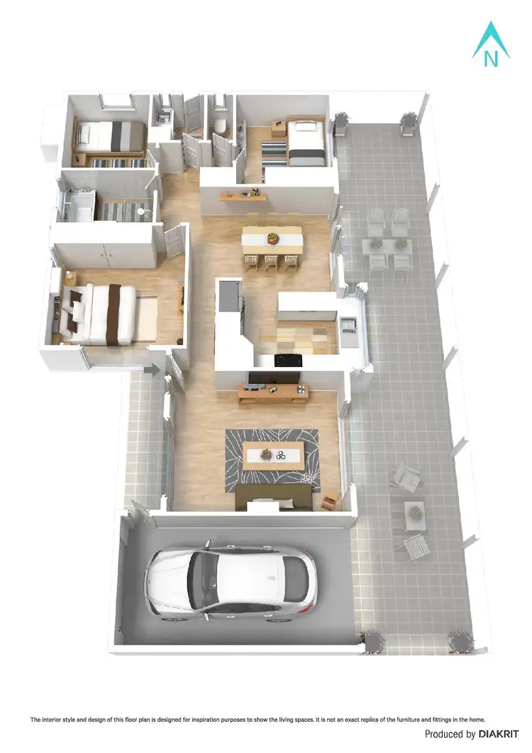 Floorplan of Homely unit listing, 8/42-44 Mooringe Avenue, North Plympton SA 5037