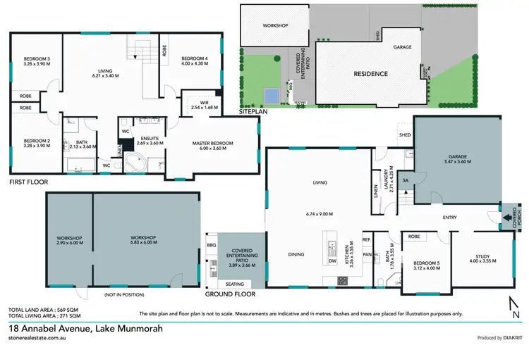 Floorplan of Homely house listing, 18 Annabel Avenue, Lake Munmorah NSW 2259