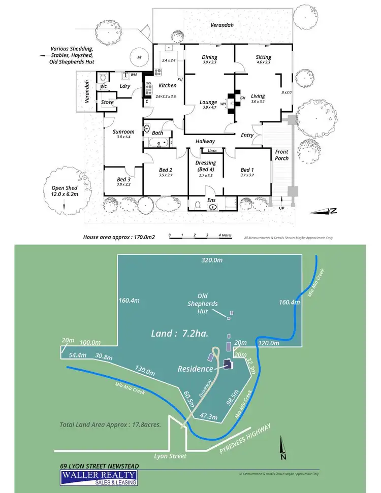 Floorplan of Homely house listing, 69 Lyons Street, Newstead VIC 3462