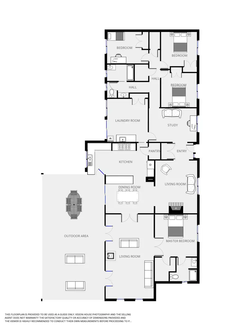 Floorplan of Homely house listing, 173 Reed Road, Colignan VIC 3494