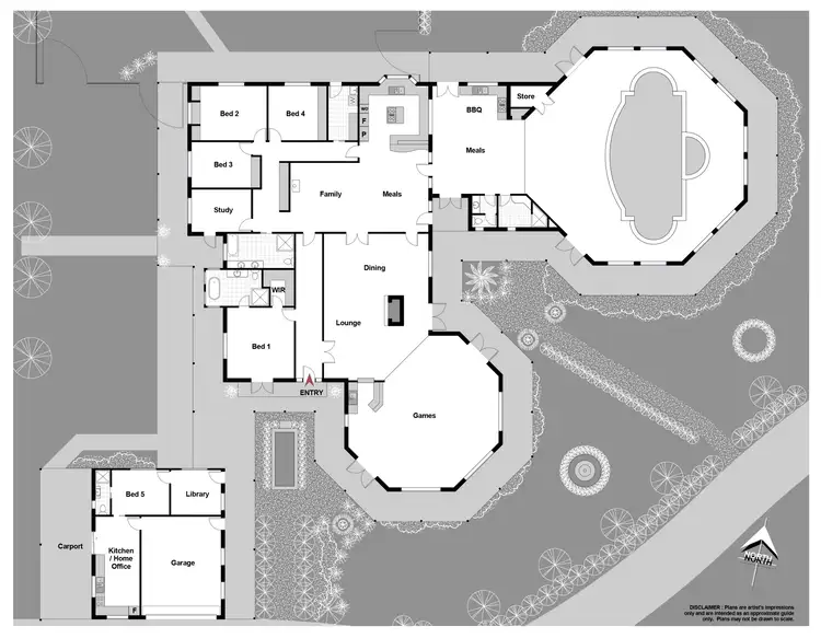 Floorplan of Homely house listing, 1311 Norton Road, Wamboin NSW 2620