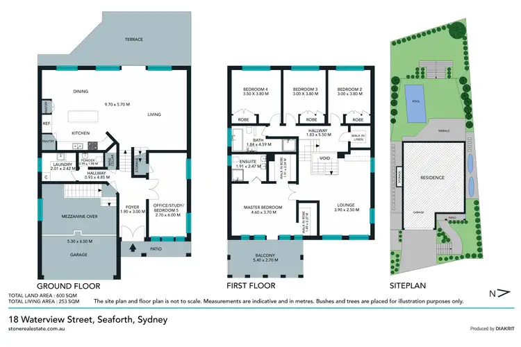 Floorplan of Homely house listing, 18 Waterview Street, Seaforth NSW 2092