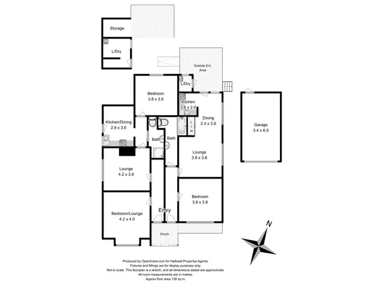 Floorplan of Homely unit listing, 18 Turton Street, Devonport TAS 7310
