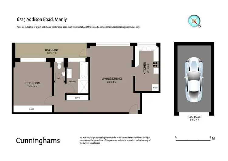 Floorplan of Homely unit listing, 6/25 Addison Road, Manly NSW 2095
