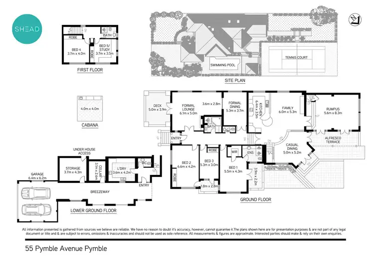 Floorplan of Homely house listing, 55 Pymble Avenue, Pymble NSW 2073