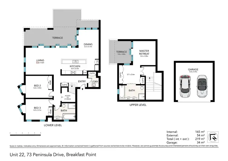 Floorplan of Homely apartment listing, 22/73 Peninsula Drive, Breakfast Point NSW 2137