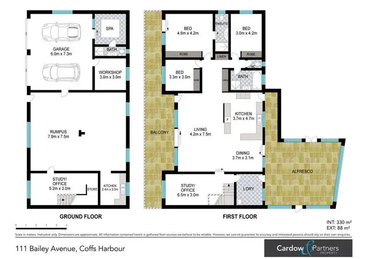 Floorplan of Homely house listing, 111 Bailey Avenue, Coffs Harbour NSW 2450