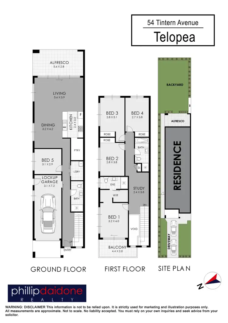 Floorplan of Homely house listing, 54 Tintern Avenue, Telopea NSW 2117