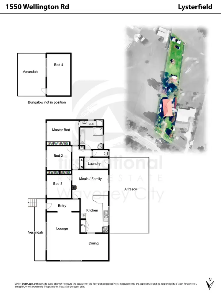 Floorplan of Homely house listing, 1550 Wellington Road, Lysterfield VIC 3156