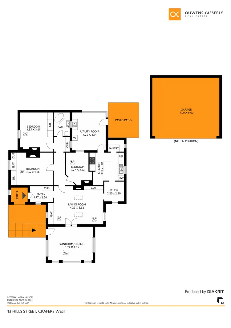 Floorplan of Homely house listing, 13 Hill Street, Crafers West SA 5152