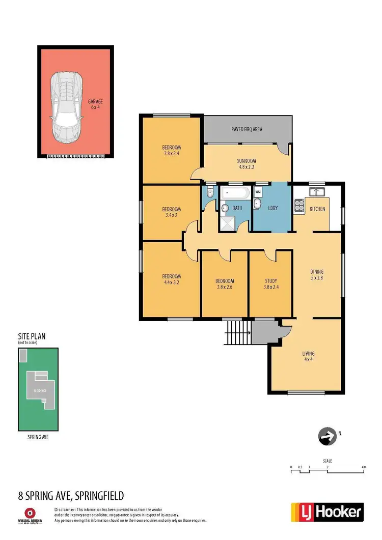 Floorplan of Homely house listing, 8 Spring Avenue, Springfield NSW 2250