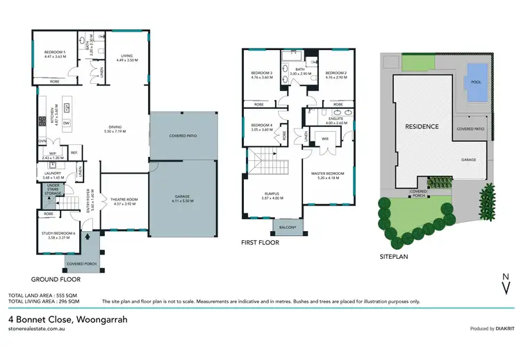 Floorplan of Homely house listing, 4 Bonnet Close, Woongarrah NSW 2259