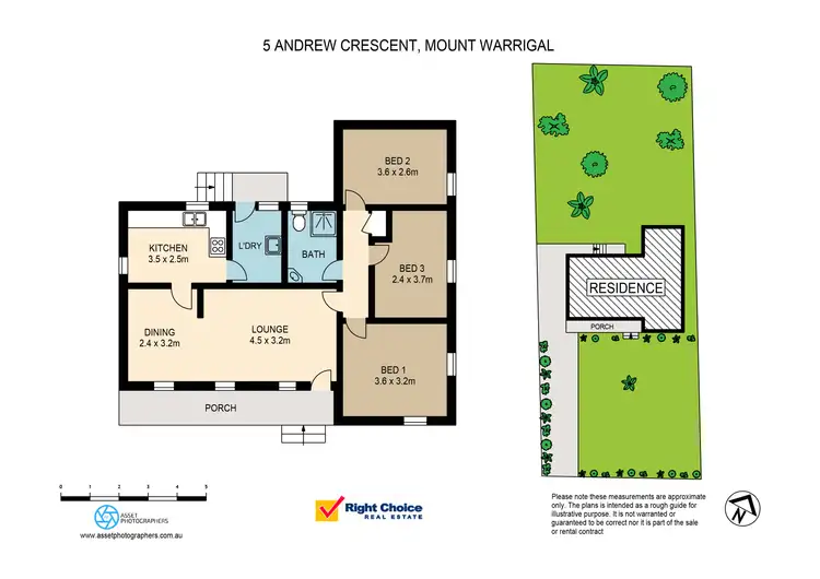 Floorplan of Homely house listing, 5 Andrew Crescent, Mount Warrigal NSW 2528