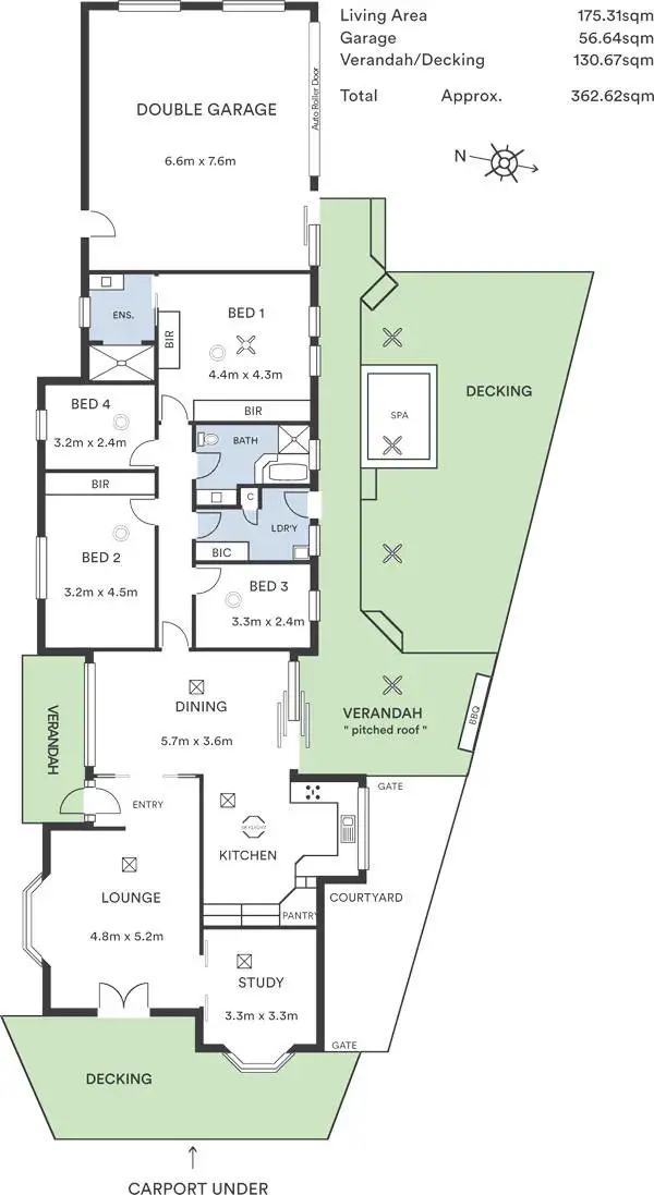 Floorplan of Homely house listing, 91 Military Road, West Beach SA 5024