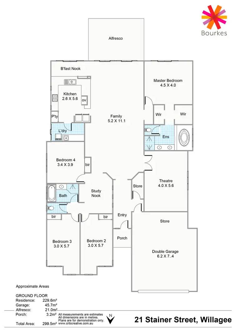 Floorplan of Homely house listing, 21 Stainer Street, Willagee WA 6156