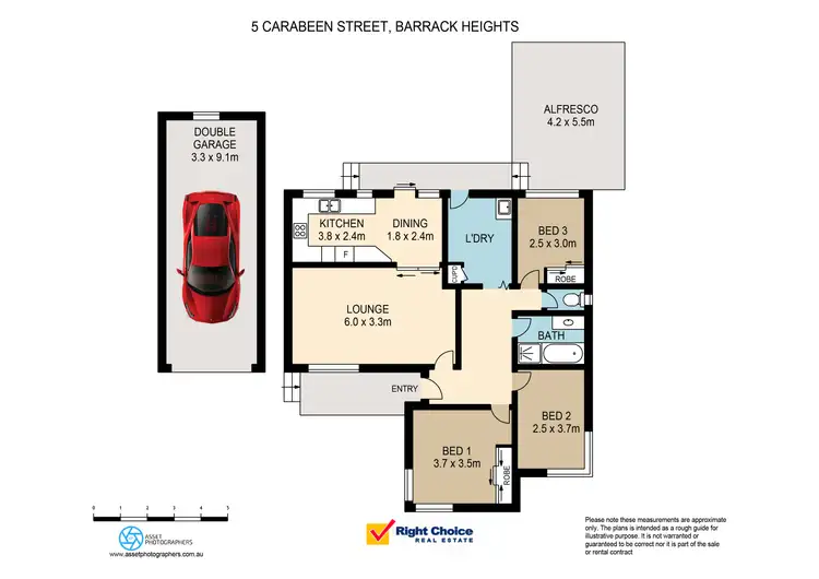 Floorplan of Homely house listing, 5 Carabeen Street, Barrack Heights NSW 2528