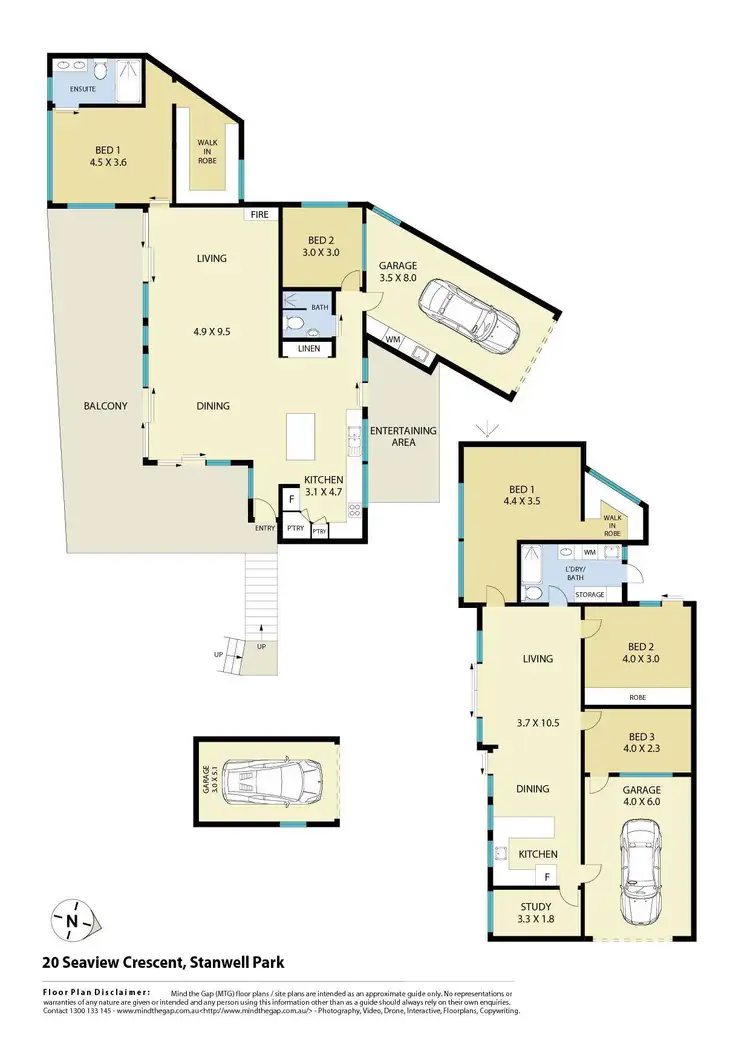 Floorplan of Homely house listing, 20 Seaview Crescent, Stanwell Park NSW 2508