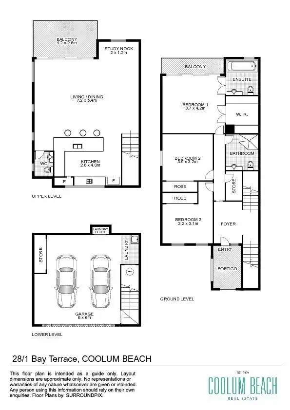 Floorplan of Homely unit listing, 28/1 Bay Terrace, Coolum Beach QLD 4573