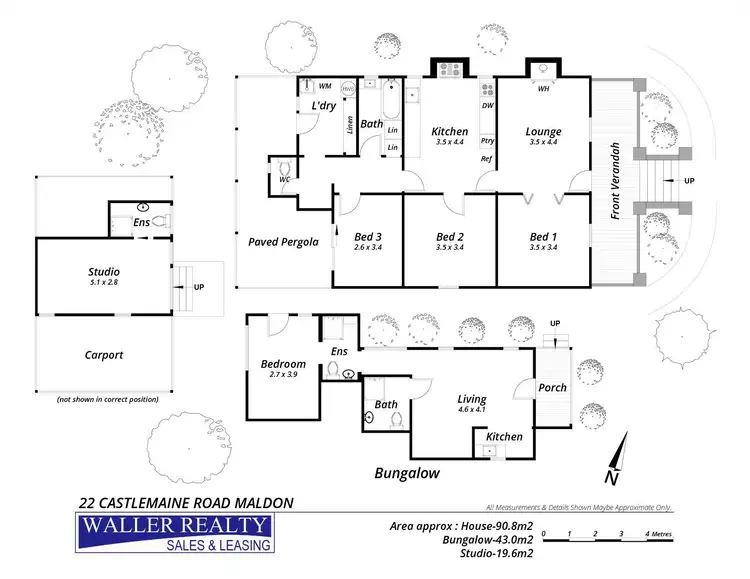 Floorplan of Homely house listing, 22 Castlemaine Road, Maldon VIC 3463