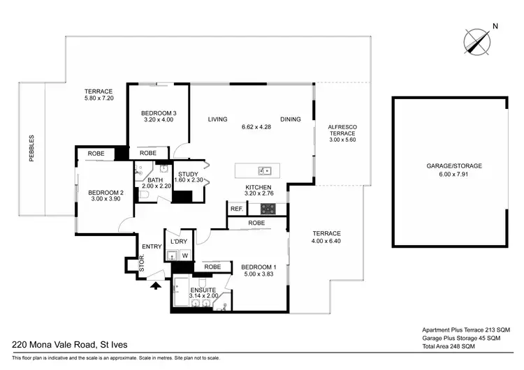 Floorplan of Homely apartment listing, 808/220 Mona Vale Road, St Ives NSW 2075