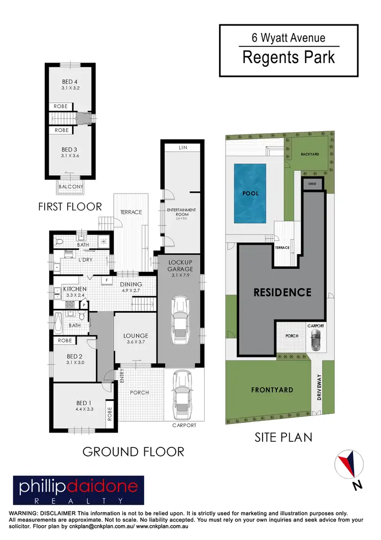 Floorplan of Homely house listing, 6 Wyatt Avenue, Regents Park NSW 2143
