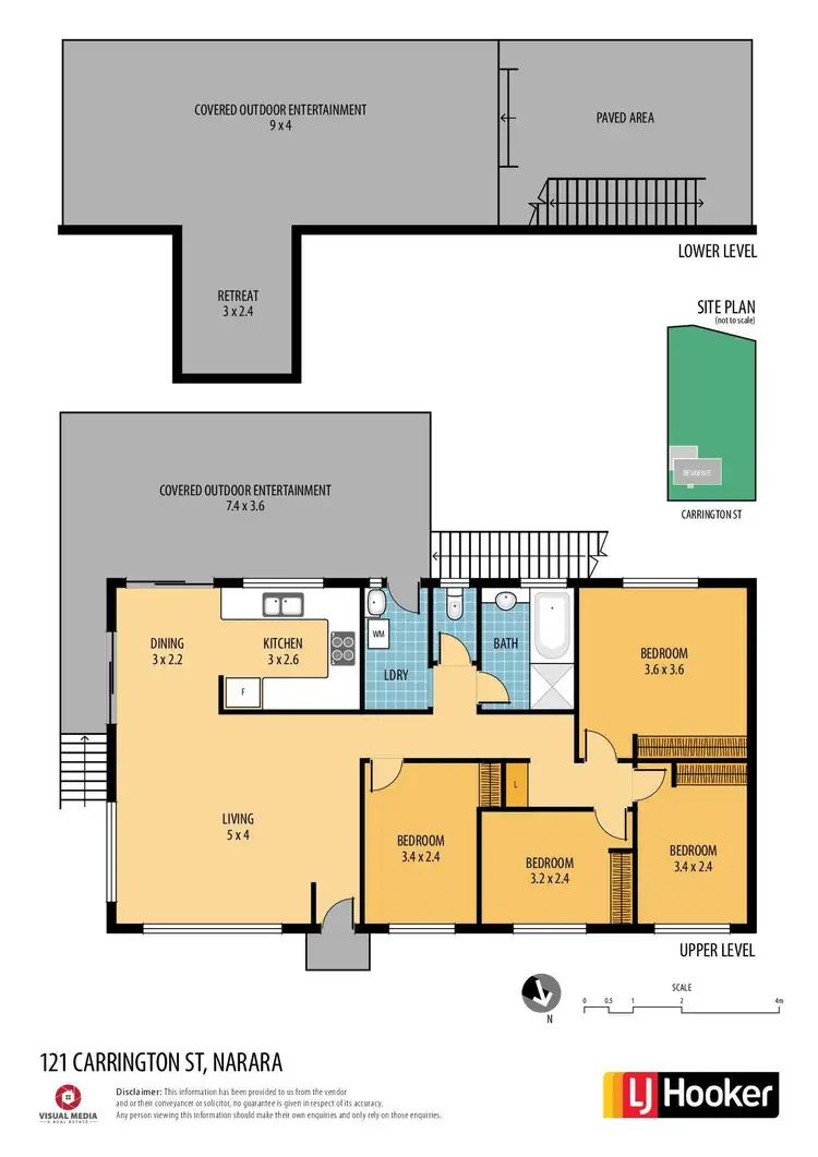Floorplan of Homely house listing, 121 Carrington Street, Narara NSW 2250