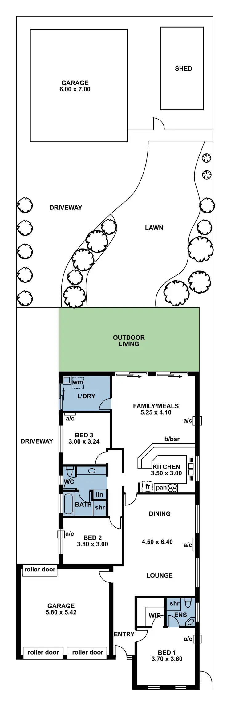 Floorplan of Homely house listing, 11 Field Street, Oakden SA 5086