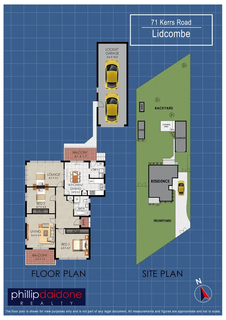 Floorplan of Homely house listing, 71 Kerrs Road, Lidcombe NSW 2141