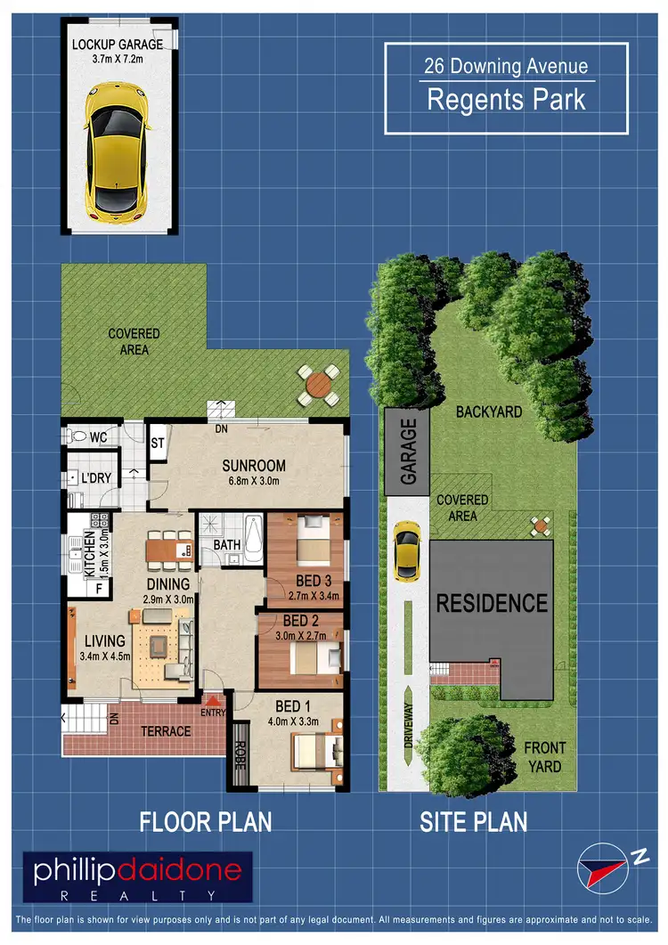 Floorplan of Homely house listing, 26 Downing Avenue, Regents Park NSW 2143