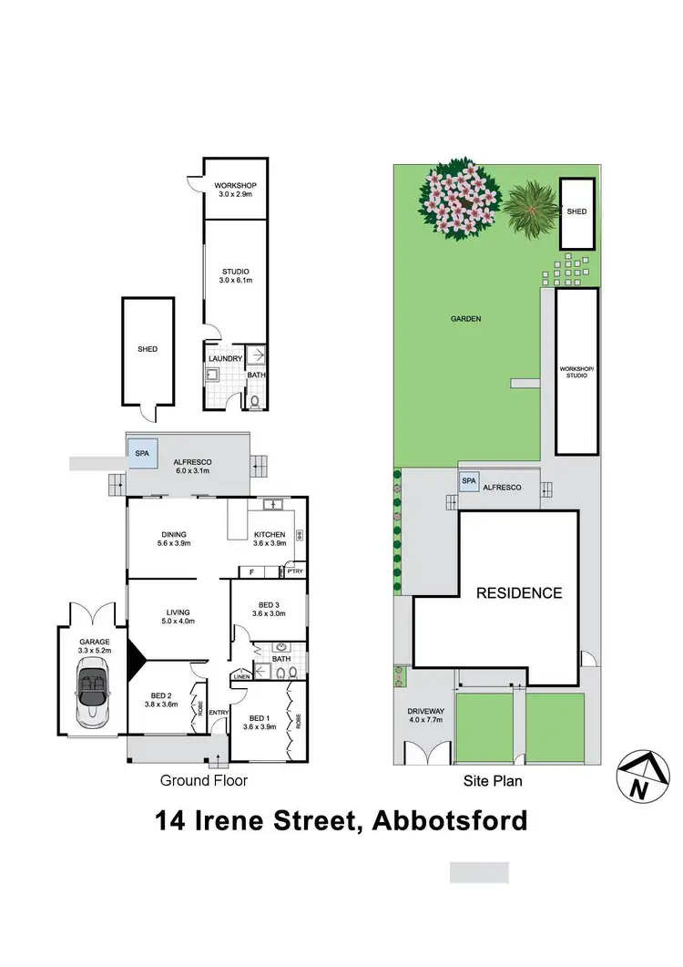 Floorplan of Homely house listing, 14 Irene Street, Abbotsford NSW 2046