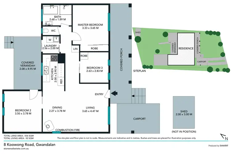 Floorplan of Homely house listing, 8 Koowong Road, Gwandalan NSW 2259