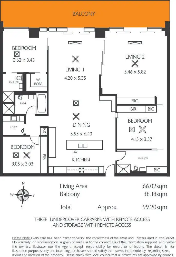 Floorplan of Homely apartment listing, 84/220 Greenhill Road, Eastwood SA 5063