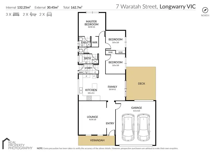 Floorplan of Homely house listing, 7 Waratah Street, Longwarry VIC 3816