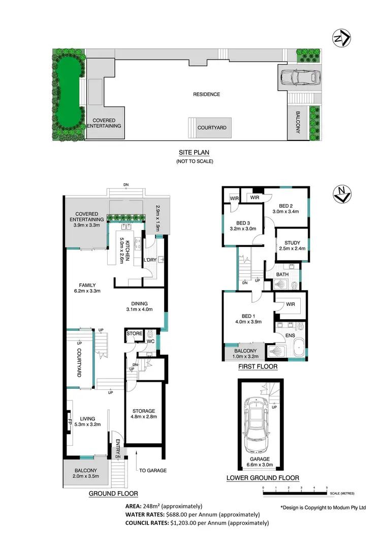 Floorplan of Homely house listing, 77A Hampden Road, Russell Lea NSW 2046
