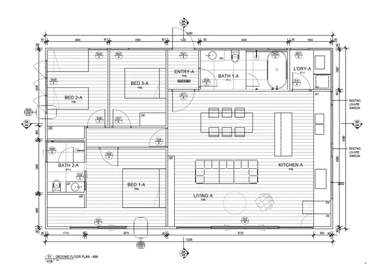Floorplan of Homely house listing, 48A Shirley Lane, Byron Bay NSW 2481
