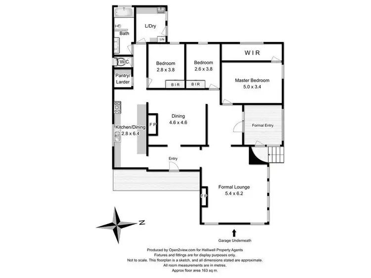 Floorplan of Homely house listing, 54 Appledore Street, Miandetta TAS 7310