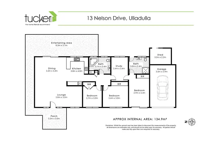 Floorplan of Homely house listing, 13 Nelson Drive, Ulladulla NSW 2539