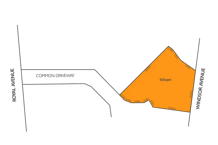 Floorplan of Homely land listing, LOT 7, 12 Royal Avenue, Burnside SA 5066