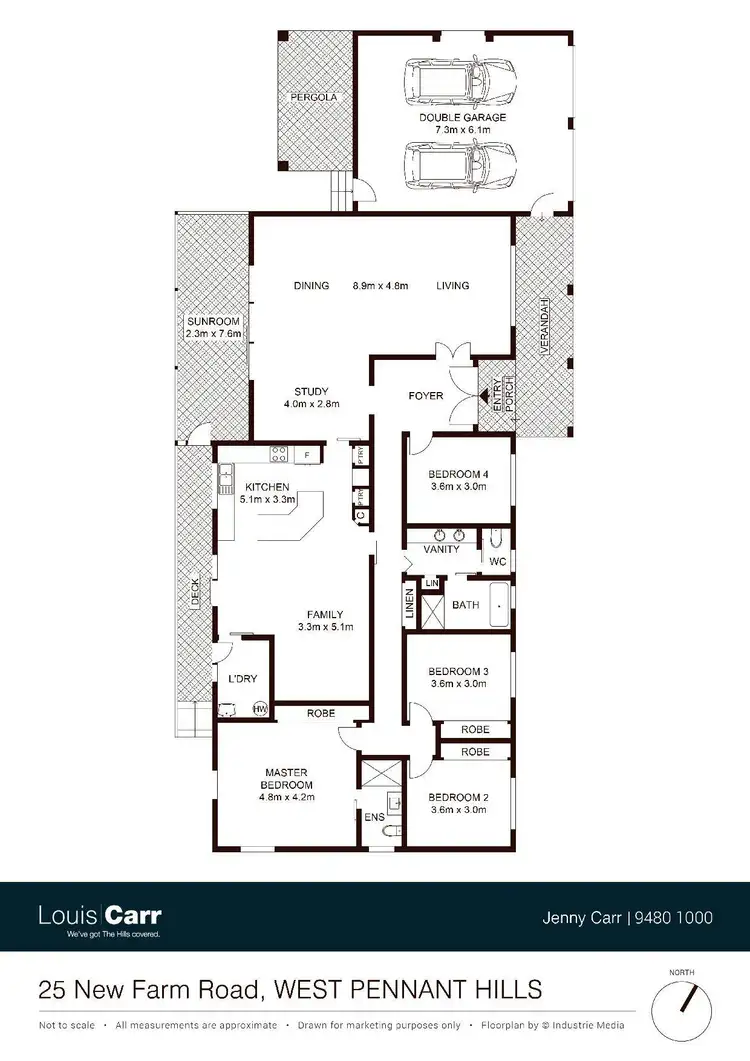 Floorplan of Homely house listing, 25 New Farm Road, West Pennant Hills NSW 2125