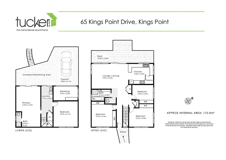 Floorplan of Homely house listing, 65 Kings Point Drive, Kings Point NSW 2539