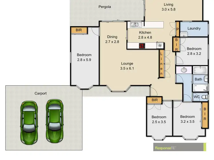 Floorplan of Homely house listing, Address available on request