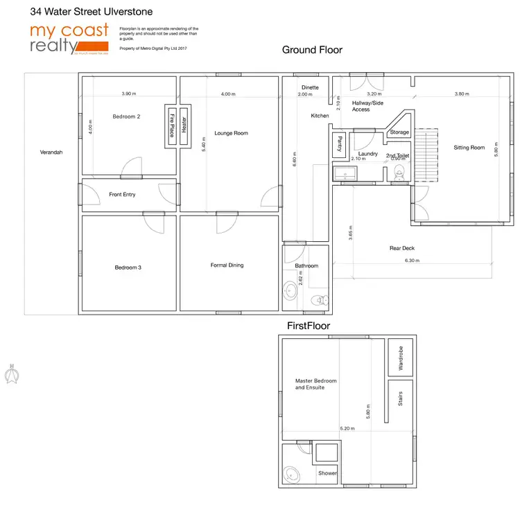 Floorplan of Homely house listing, 34 Water Street, Ulverstone TAS 7315