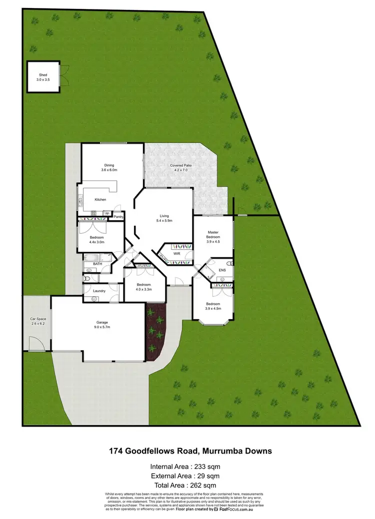 Floorplan of Homely house listing, 174 Goodfellows Road, Murrumba Downs QLD 4503